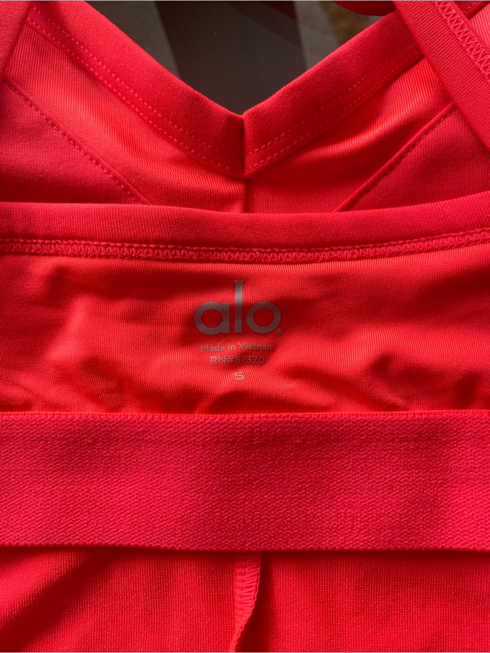 ALO Bra Top Cami with Removable Cups - Picture 5 of 6